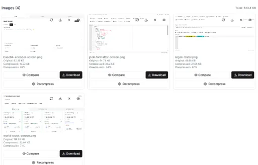 Image Compressor Tool - Compress images while maintaining quality